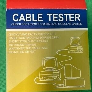 Cable Tester NSHL468 RJ45-RJ11 Multi-Functional Network LAN Cable -